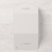 Elephant Balloon Baby Dusche in einer Einladung (Außenbereich)