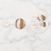 Elephant Balloon Baby Shower Confetti Konfetti (Vorderseiten)