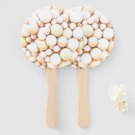 Elephant Balloon Baby Shower Hand Fan Fächer