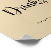 Elephant Balloon Drinks helfen Ihnen Poster (Ecke)