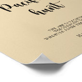 Elephant Balloon - Schnuller-Jagd Kinderduschenspi Poster (Ecke)