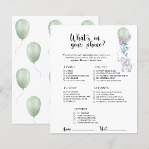 Elephant & Balloon - Was ist in Ihrem Handyspiel?