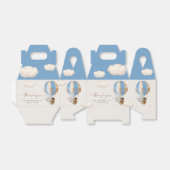 Elephant Balloons Bevorzugungsbox Geschenkschachtel (Ungefaltet)