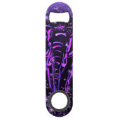 Elephant Bar Key in Lila rosa Sternennacht (Vorderseite)