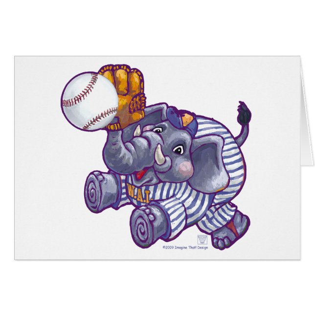 Elephant Baseball Star (Vorderseite (Horizontal))