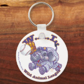 Elephant Baseball Star Schlüsselanhänger (Vorderseite)