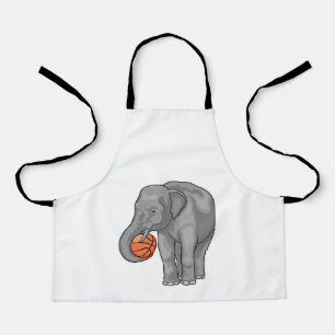 Elephant Basketball-Spieler Basketball Schürze