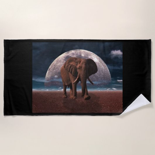 Elephant Beach Handtuch (Vorderseite)