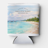 Elephant Beach Watercolor – Andaman Keepsake Gift Dosenkühler (Vorderseite)