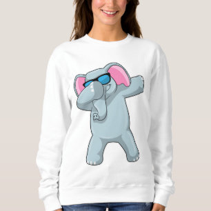 Elephant beim Hip Hop Dance Dab Sweatshirt