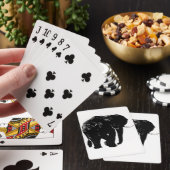 Elephant Bicycle Playing Cards Spielkarten (In Situ)
