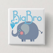 Elephant Big Bro Button (Vorderseite)