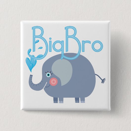 Elephant Big Bro Button (Vorderseite)