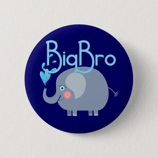 Elephant Big Bro Button (Vorderseite)