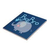 Elephant Big Bro Fliese (Seite)