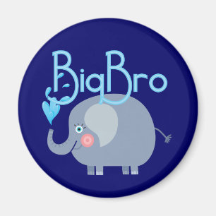 Elephant Big Bro Magnet