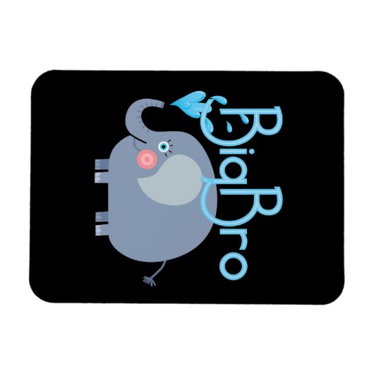 Elephant Big Bro Magnet (Horizontal)