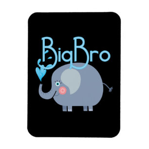 Elephant Big Bro Magnet