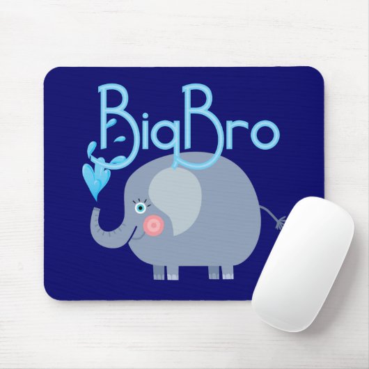 Elephant Big Bro Mousepad (Mit Mouse)