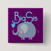 Elephant Big Sis Button (Vorderseite)