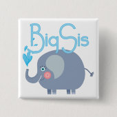 Elephant Big Sis Button (Vorderseite)