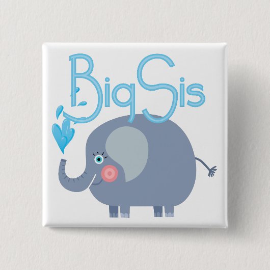 Elephant Big Sis Button (Vorderseite)