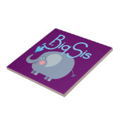 Elephant Big Sis Fliese (Seite)
