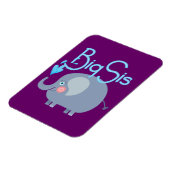 Elephant Big Sis Magnet (Linke Seite)