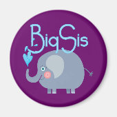 Elephant Big Sis Magnet (Vorne)