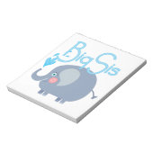 Elephant Big Sis Notizblock (Rotiert)