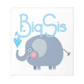 Elephant Big Sis Notizblock (Vorderseite)