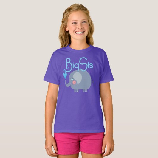Elephant Big Sis T-Shirt (Vorne ganz)