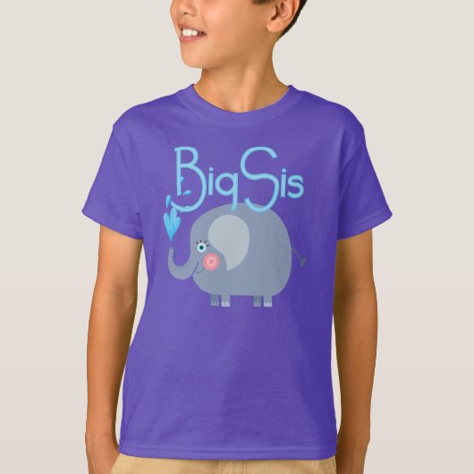 Elephant Big Sis T-Shirt (Vorderseite)