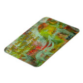 Elephant Bild Magnet mit einer Nachricht! (Linke Seite)