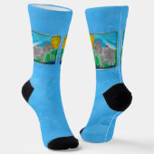 Elephant & Bird Crew Socks Socken (Gewinkelt)