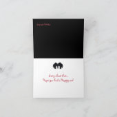 Elephant Birthday Card Karte (Innenseite)