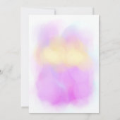 Elephant Birthday Card Karte (Rückseite)