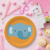 Elephant Birthday Kids Room Wall Art Paper Teller (Party)