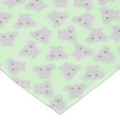 Elephant Birthday Party Tischdecke (Schrägansicht)