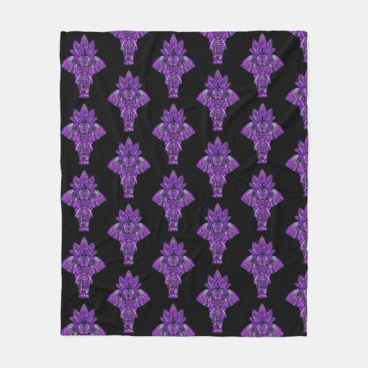 Elephant Blanket Fleecedecke (Vorderseite)