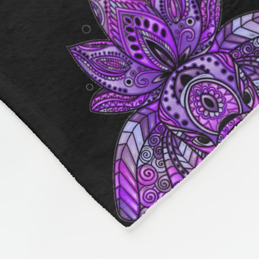 Elephant Blanket Fleecedecke (Ecke)