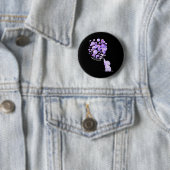 Elephant bläst Lila Löwen Überdosierung Awarene Button (Beispiel)