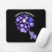 Elephant bläst Lila Löwen Überdosierung Awarene Mousepad (Mit Mouse)