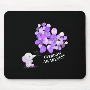 Elephant bläst Lloons Überdosis-Bewusstsein Mousepad