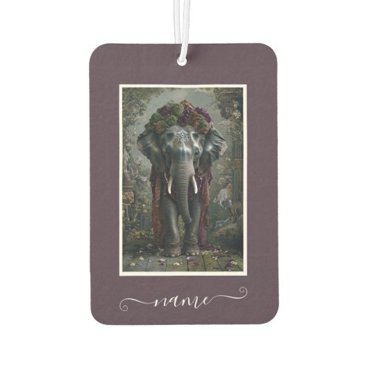 Elephant Blossom Autolufterfrischer (Rückseite)