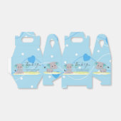 Elephant Blue Herz Balloon Gefälligkeitsbox Geschenkschachtel (Ungefaltet)