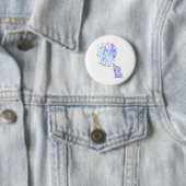 Elephant Blue Lila Balloons Suicide Prevention A Button (Beispiel)