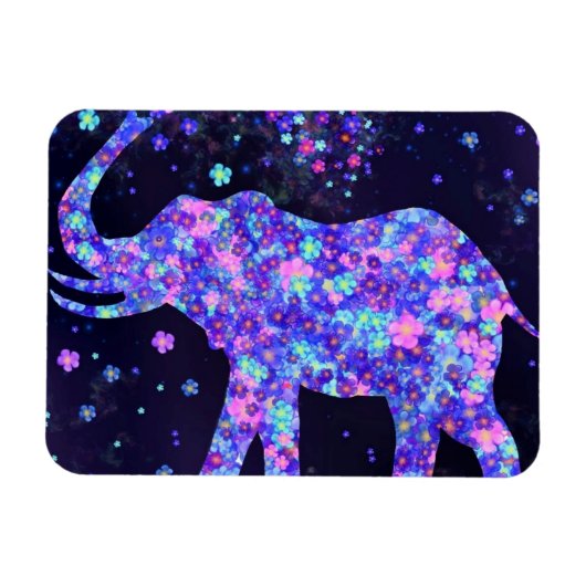 Elephant Blume Magnet - Spring Joy (Horizontal)