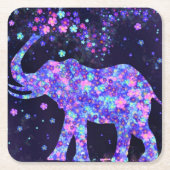 Elephant Blume Paper Untersetzer (Vorderseite)