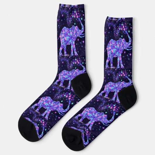 Elephant Blume Socks - Spring Joy Socken (Linkes Detail)